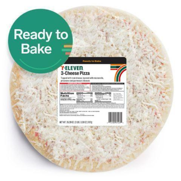 7-Eleven Ready to Bake Triple Cheese Pizza