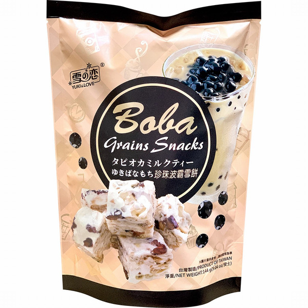 Yuki & Love Boba Milk Tea Grains Snacks