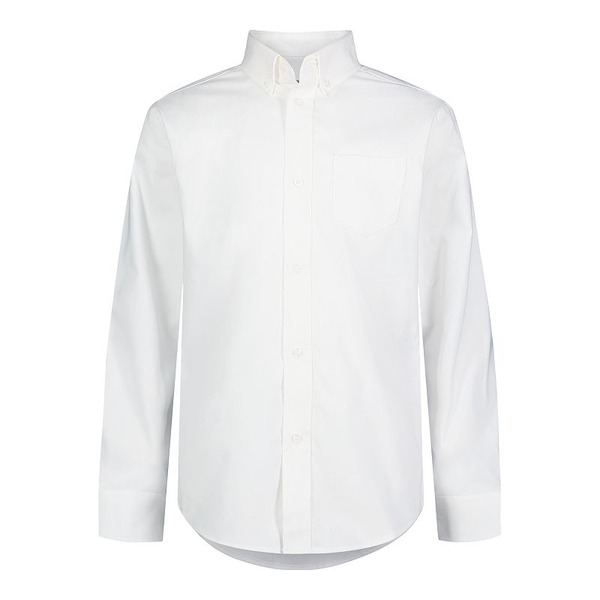IZOD Boys 4-20 IZOD Stretch Oxford Shirt, Boy's, Size: L 14-16, White