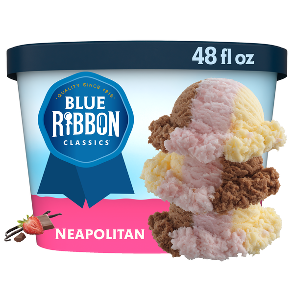 Blue Ribbon Classics Neapolitan Frozen Dessert, 48 fl oz Same-Day