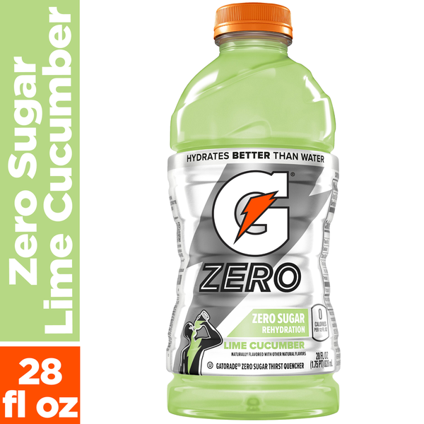 Gatorade Thirst Quencher, Zero Sugar, Lime Cucumber