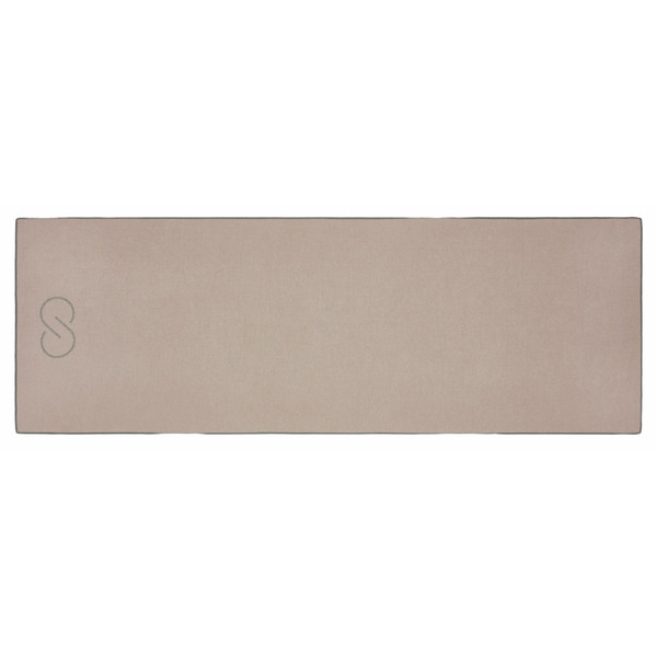 CALIA No-Slip Yoga Mat Towel - Warm Gray