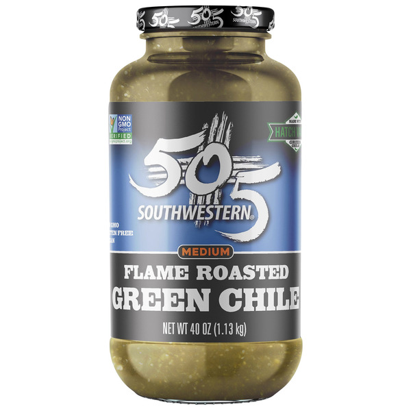 Flame Roasted Green Chile, 40 oz