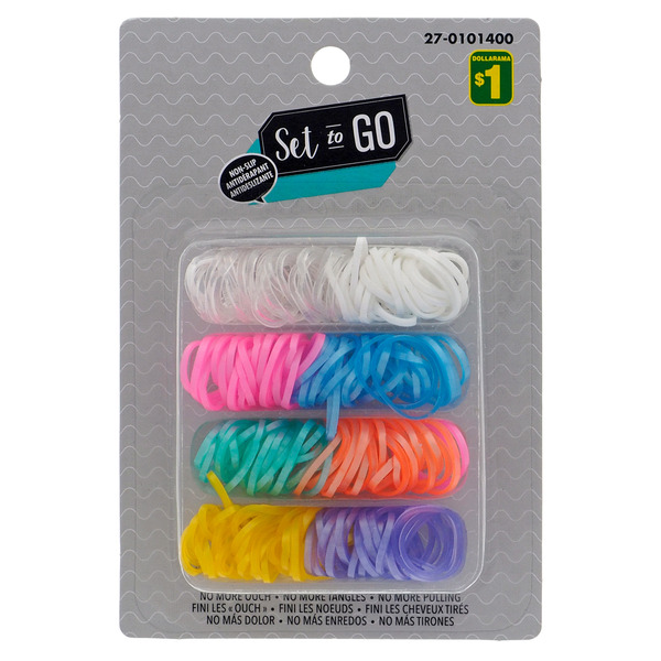 Dollarama Glitter Girl Set to Go Elastics No More Tangles SameDay