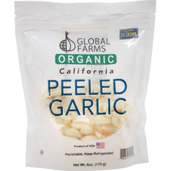 Organic Peeled Garlic