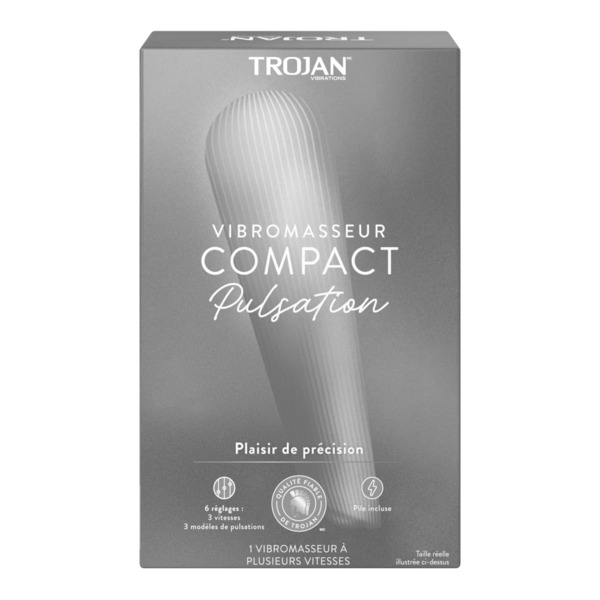 Trojan Pulse Vibrating Intimate Massager Same-Day Delivery | Rexall