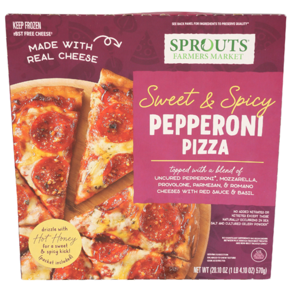 Sprouts Sweet & Spicy Pepperoni Pizza Same-Day Delivery or Pickup