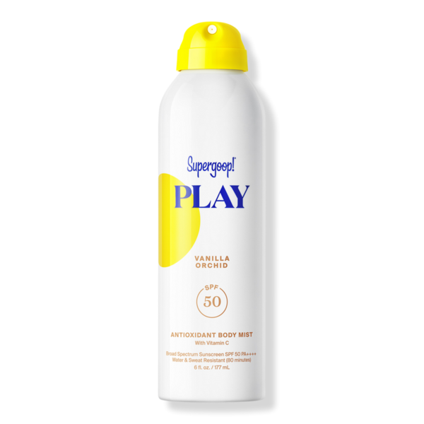 Supergoop! PLAY Antioxidant Body Mist SPF 50 - Vanilla Orchid