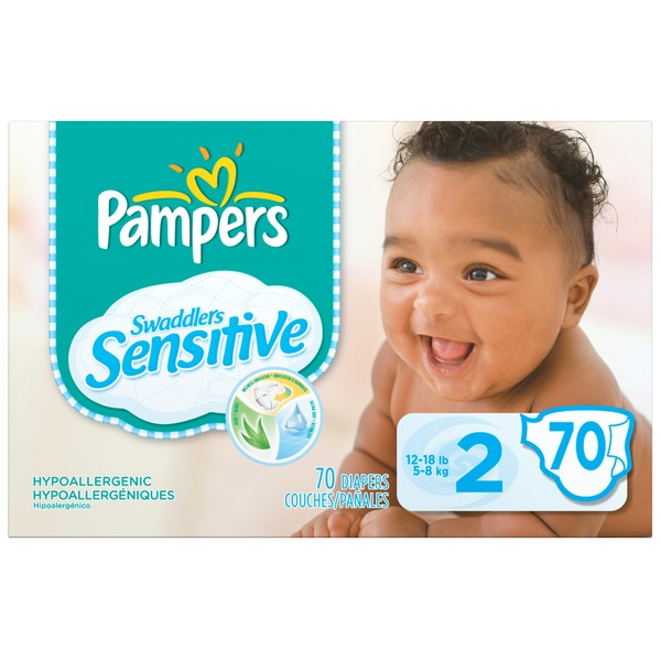 pampers sensitive diapers size 2