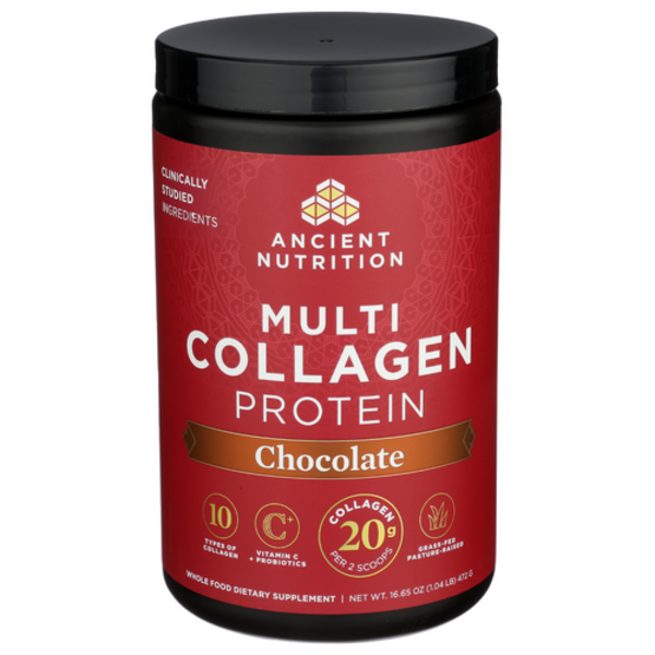 Ancient Nutrition Multi Collagen Protein, Chocolate Same-Day Delivery ...