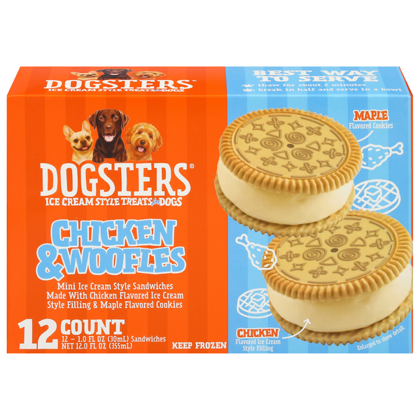 Dogsters Ice Cream Style Treats For Dogs