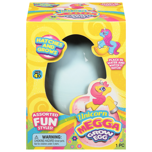 JA-RU Grow Egg, Assorted, Fun Styles, Megga, Unicorn Same-Day
