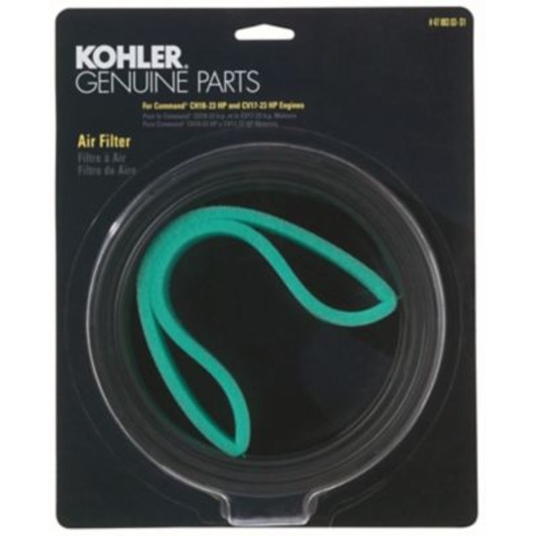 Kohler Lawn Mower Air Filter with Pre-Cleaner Kit for Select Models, CV17-740, CH18-750 with standard air filter