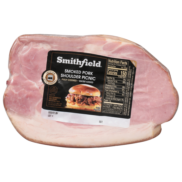 Smithfield Smoked Pork Shoulder Picnic Half