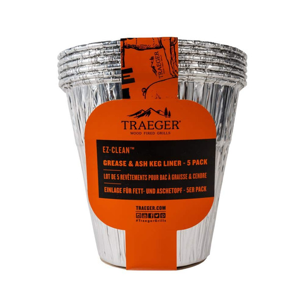 Traeger Grease And Ash Keg Liner (5-pack)