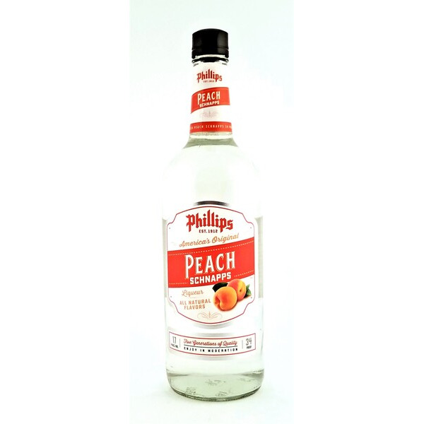 Phillips Peach Schnapps 34 Same-Day Delivery or Pickup | Andy's Liquor