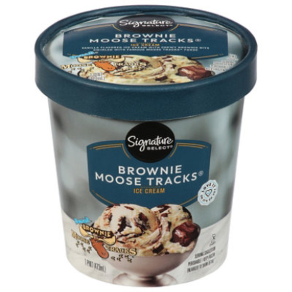 Signature SELECT Denali Brownie Moose Tracks Ice Cream