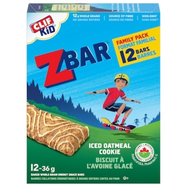 Real Canadian Superstore CLIF BAR Zbar Iced Oatmeal Cookie Granola Bar ...