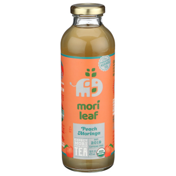 Mori Leaf Tea Organic Peach Premier Moringa Tea Same-Day Delivery