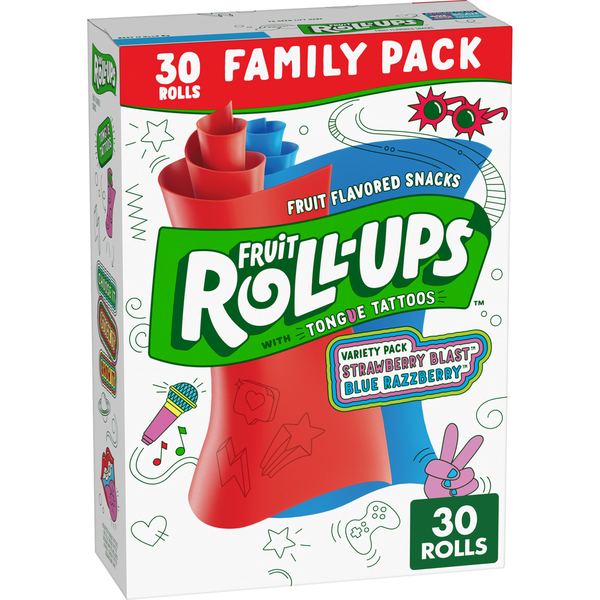 Fruit Roll-Ups Gluten Free Variety Pack Fruit Flavored Snacks