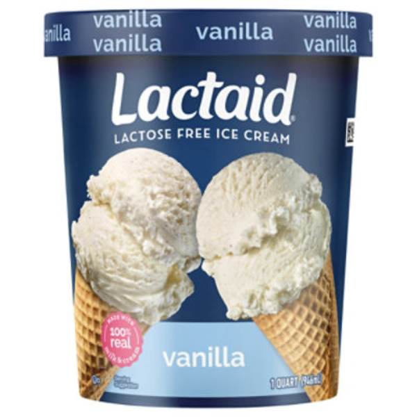 Lactaid Vanilla Ice Cream - 1 Quart