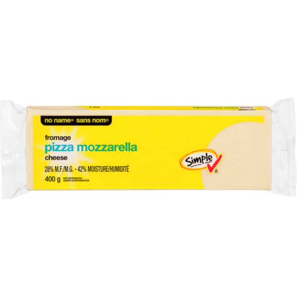 No Frills No Name 28 Milk Fat Mozzarella Cheese Pizza SameDay