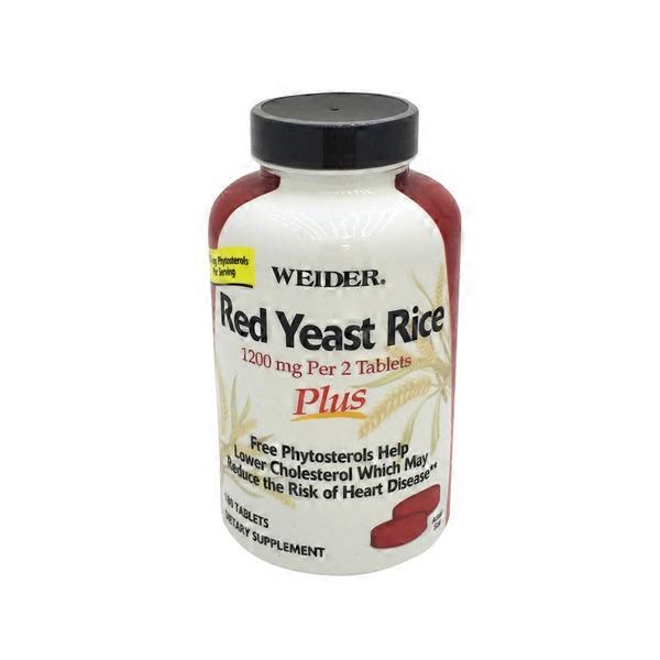 Weider 600 mg Red Yeast Rice Plus Supplement (180 ct) from Costco