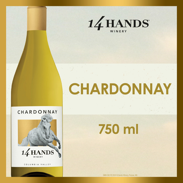 14 Hands Chardonnay, Washington State Same-Day Delivery or Pickup