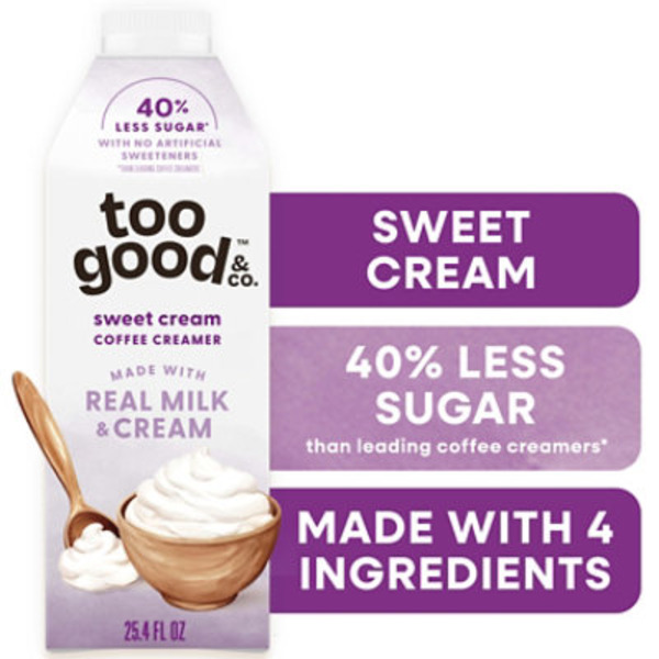 Too Good & Co. Sweet Cream Coffee Creamer
