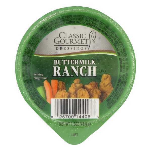 classic gourmet dressings Classic Gourmet Blue Cheese Dressing - 1.5 Oz