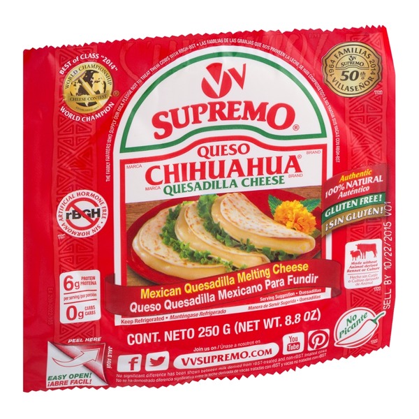 V&V Supremo Queso Chihuahua Quesadilla Cheese (8.8 oz) from Kroger