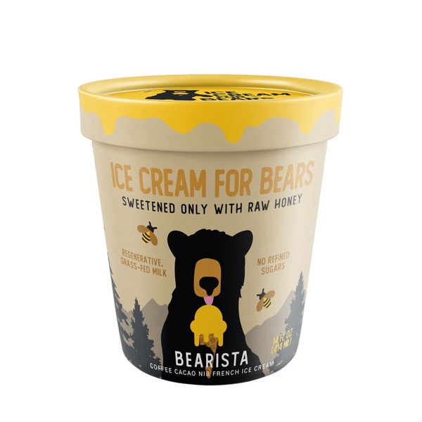 Ice Cream For Bears Bearista Coffee Cacao Nib French Ice Cream