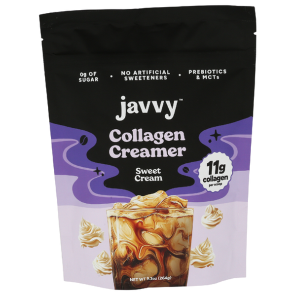 Javvy Coffee Sweet Cream Collagen Creamer Same-Day Delivery or