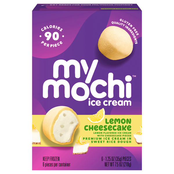 My/Mochi Ice Cream, Lemon Cheesecake Same-Day Delivery | Food Bazaar