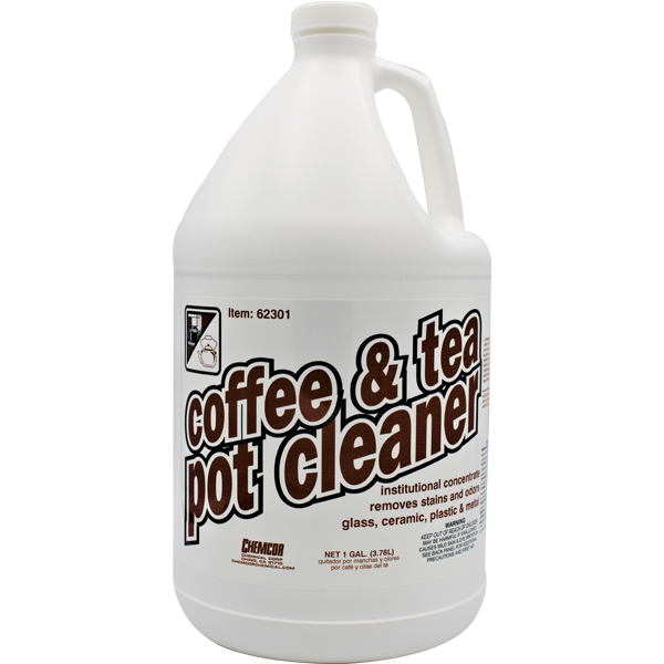 Chemcor - Coffee & Tea Pot Cleaner, 32 oz