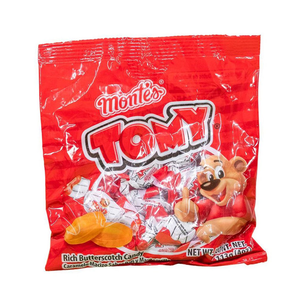 Montes Tomy Rich Butterscotch Hard Candy