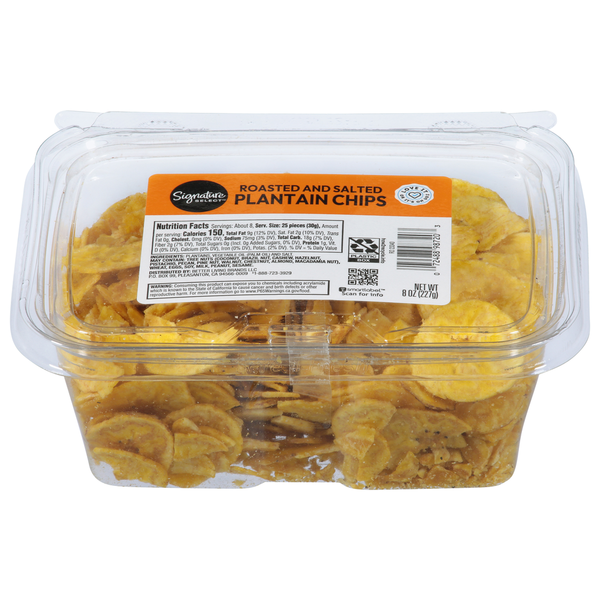 Signature SELECT Plantain Chips, Roasted and Salted