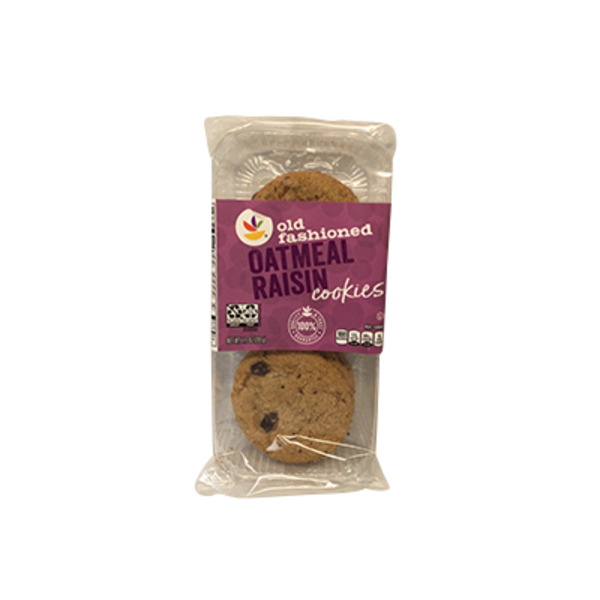 Store Brand Oatmeal Raisin Old Fashioned Cookies