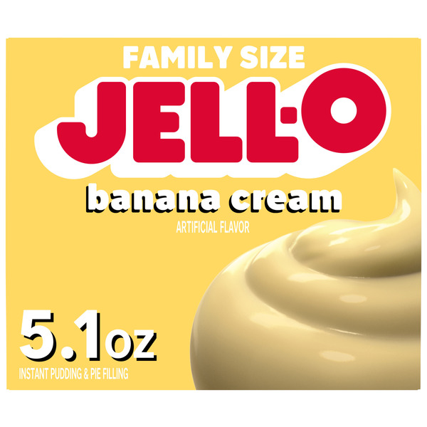 さー★クリーム× 2個 Jell-O Banana Cream Instant Pudding & Pie Filling Mix Same-Day