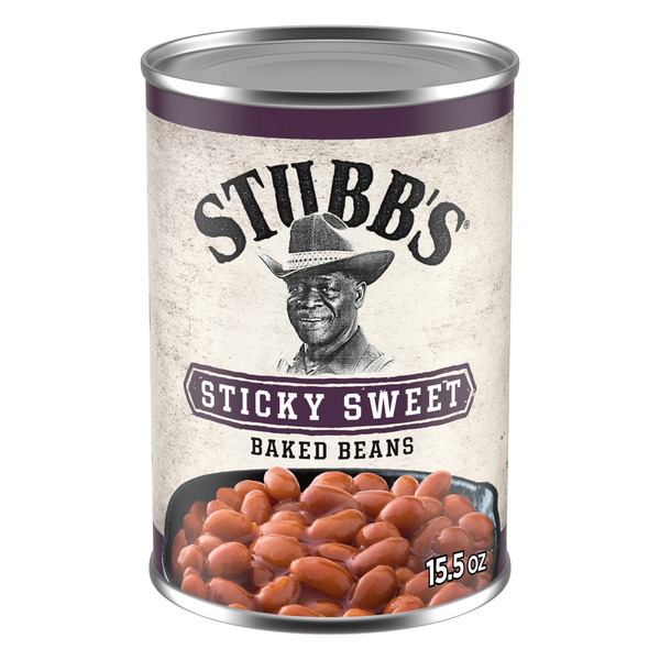 STUBBS Sticky Sweet Baked Beans, Canned Beans Same-Day Delivery or