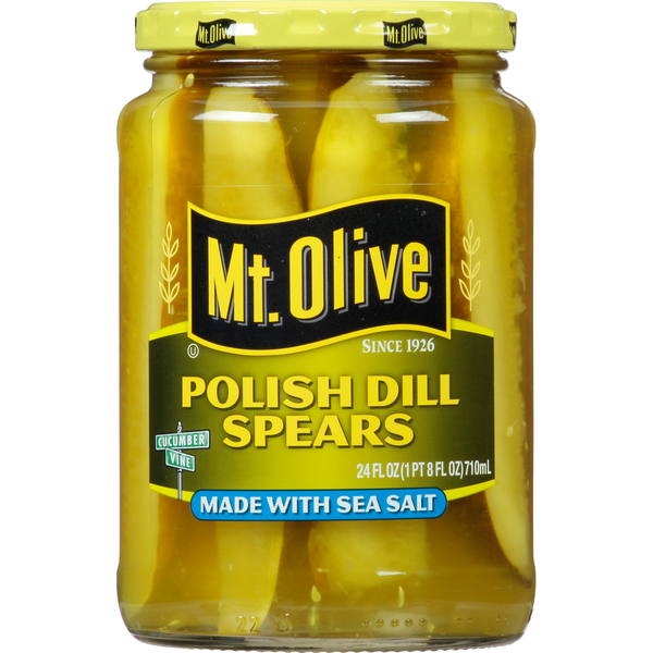 Mt. Olive Pickles, Polish Dill Spears Same-Day Delivery or Pickup