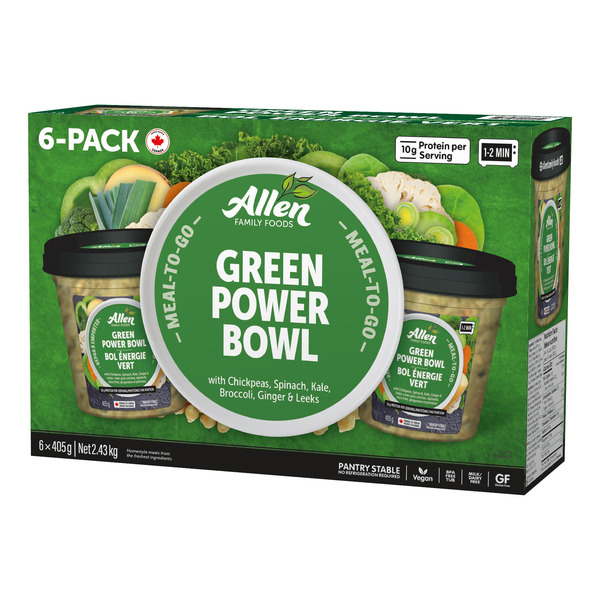 Allen Family Foods Green Power Bowl 6 x 405 g