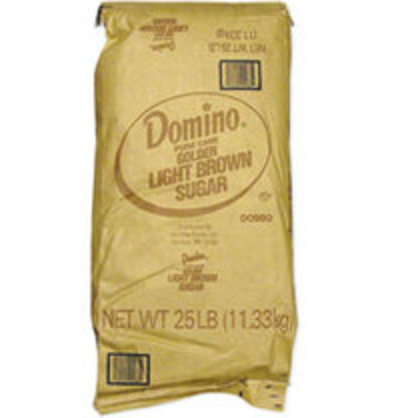 Domino - Light Brown Sugar - 25 lbs