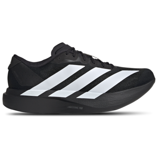 adidas Men's Adizero EVO SL Medium Width Running Shoes, Size 12 - Black & White