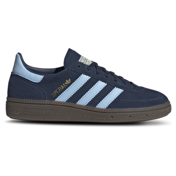 adidas Big Kids' Originals Handball Spezial Casual Shoes, Size 5.5 - Collegiate Navy, Clear Sky & Gum