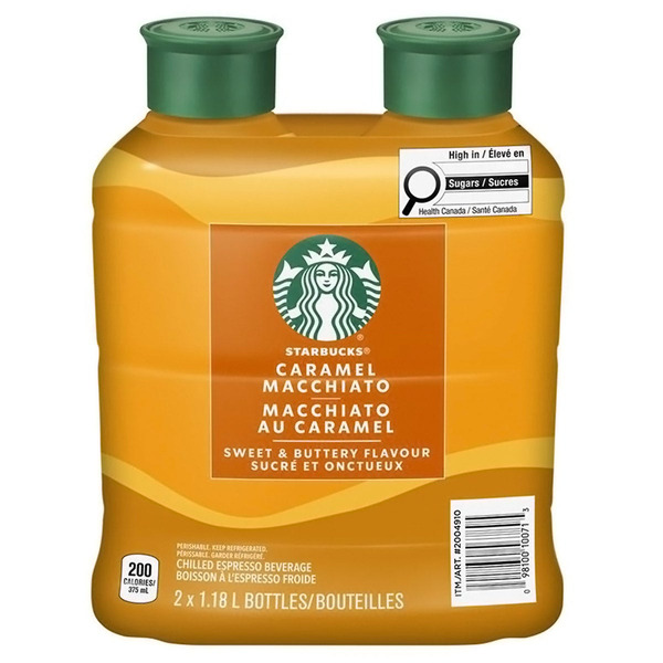 Starbucks Caramel Macchiato 2 x 1.18 L