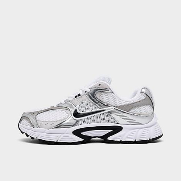 Nike Women's V5 RNR Casual Shoes, Size 9 - White, Chrome & Black