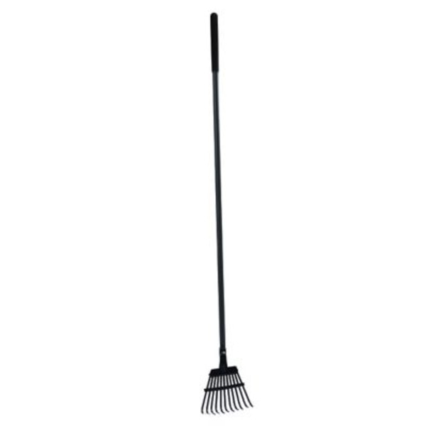Ground Work 8.75 in. Carbon Steel Shrub Rake