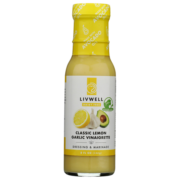Livwell Classic Lemon Garlic Vinaigrette & Marinade Same-Day