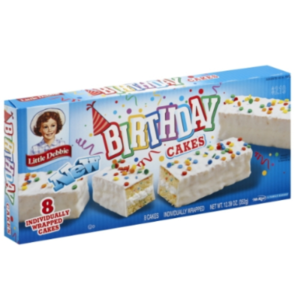 Mckee Food Corp - Birthday Cake - 8 Ct